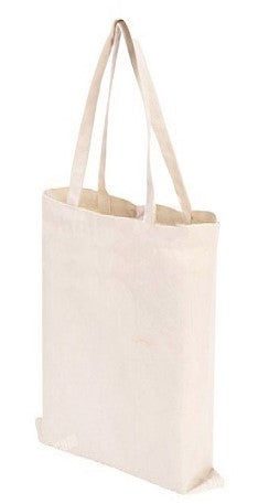 Khadi Bag With Gusset Rope Handle 150GSM WCC 5KG | 14W x 12H x 4G Inch  | Natural Color