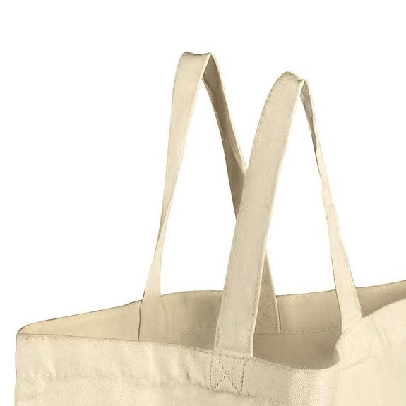 Canvas Bag without Gusset Rope Handle | 250GSM WCC 8KG| 14W x 16H Inch  | Off White
