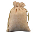 Jute Pouch with Rope Closure | 290GSM WCC 10KG| 10W x 12H Inch  | Brown