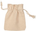 Khadi Pouch with Rope Closure | 150GSM WCC 5KG| 10W x 12H Inch  | Cream