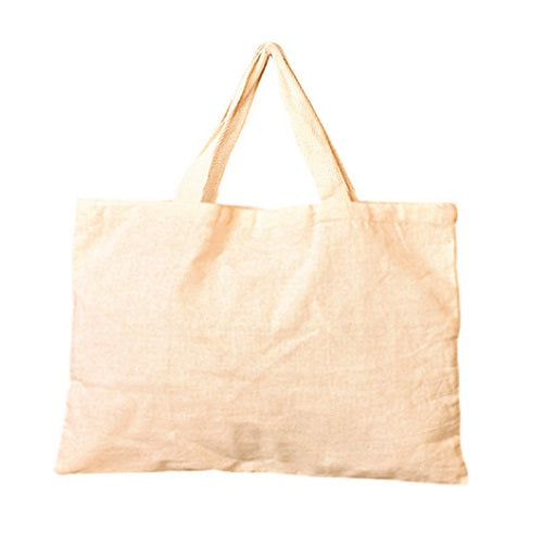 Khadi Bag Without Gusset Rope Handle 150GSM WCC 5KG | 14W x 12H Inch | Natural Color
