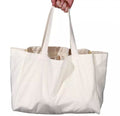 Canvas Grocery Bag | 6 Pocket | 250GSM WCC 5KG|14W x 14H x 6G | Cream