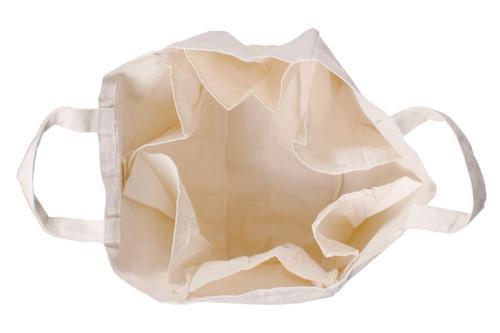 Canvas Grocery Bag | 6 Pocket | 250GSM WCC 5KG|14W x 14H x 6G | Cream
