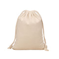Canvas Pouch with Rope Closure | 250GSM WCC 8KG| 4W x 4H Inch  | Off White