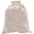 Cotton Pouch with Rope Closure 150GSM WCC 5KG | 10W x 10H Inch | Off White